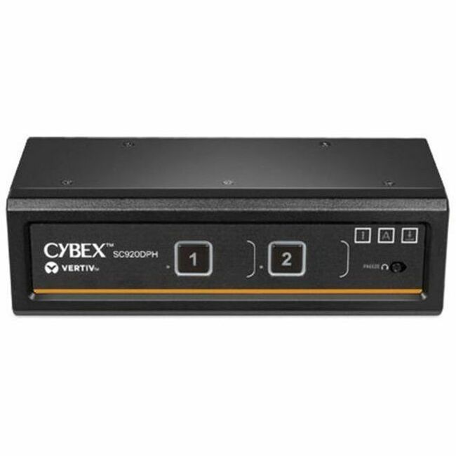 Vertiv Cybex SC900 Secure KVM | Dual Head | 2 Port Universal DisplayPort | NIAP version 4.0 Certified