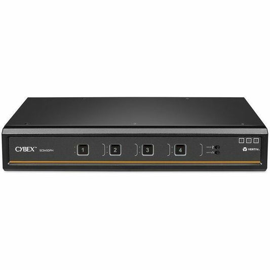 Vertiv Cybex SC900 Secure KVM | Dual Head | 4 Port Universal and DPP | NIAP version 4.0 Certified