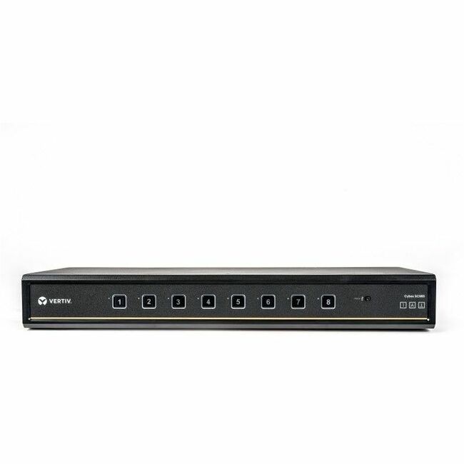 Vertiv Cybex SC900 Secure KVM | Dual Head | 8 Port Universal and DPP | NIAP version 4.0 Certified