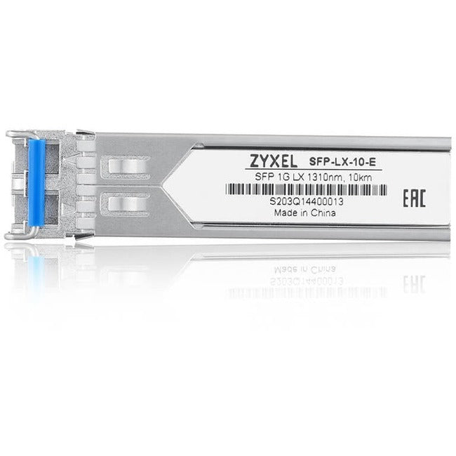 ZYXEL SFP-LX-10-E - Gigabit SFP Transceiver Module | Single Mode | Duplex LC | 1310nm Wavelength (10 Pack)