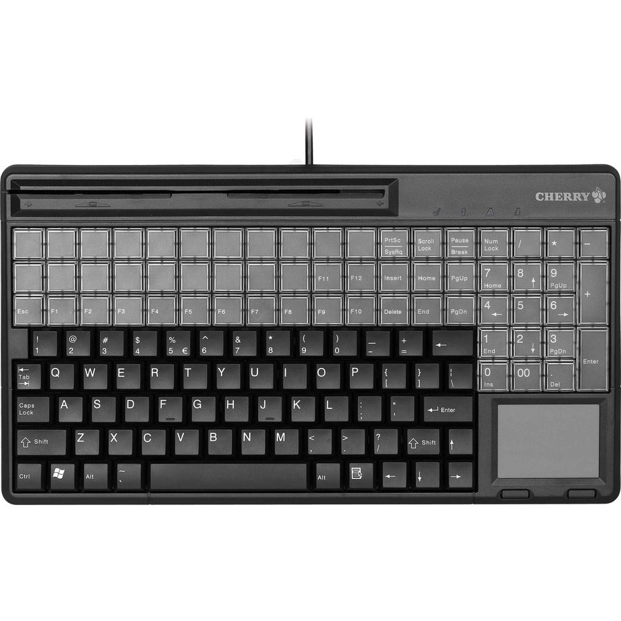 CHERRY SPOS (Small Point of Sale) Touchpad MSR Keyboard
