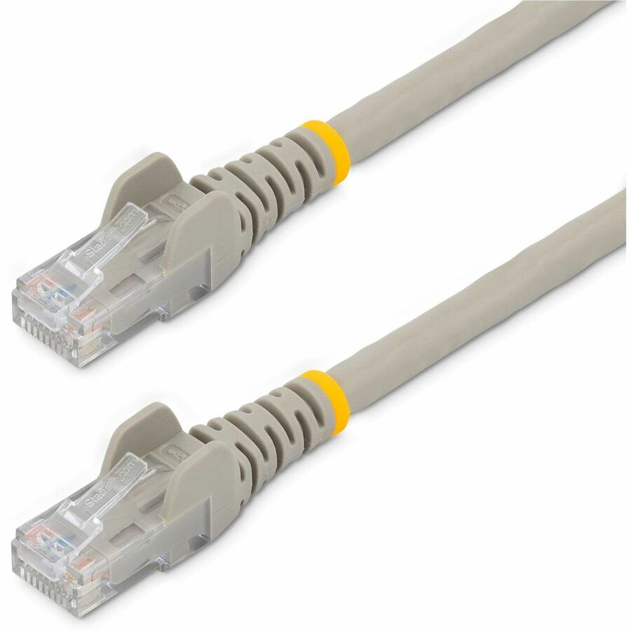 StarTech 3 ft. CAT6 Ethernet Cable - 10 Pack - ETL Verified - Gray CAT6 Patch Cord - Snagless RJ45 Connectors - 24 AWG - UTP