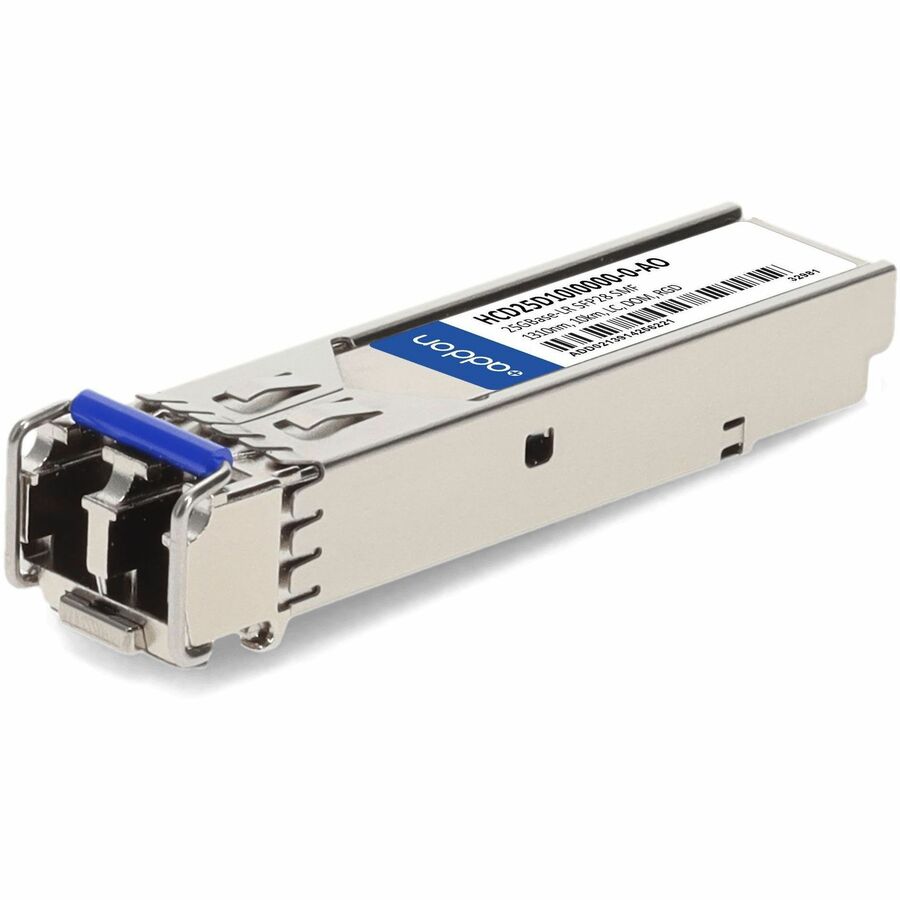 AddOn Fujitsu&reg; HCD25D10I0000-0 Compatible TAA 25GBase-LR SFP28 Transceiver Capable (SMF, 1310nm, 10km, LC, DOM, -40 to 85C)