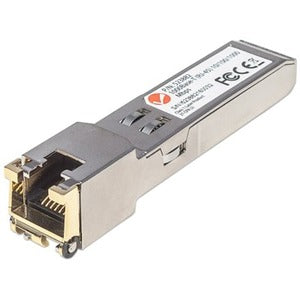 Transceiver Module Optical, Gigabit RJ45 Copper SFP, 1000Base-T (RJ45) port, 100m, MSA Compliant, Equivalent to Cisco GLC-T, Ethernet, Fiber/Fibre, Three Year Warranty