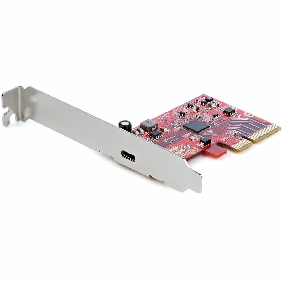 StarTech 1-Port USB 3.2 Gen 2x2 PCIe Card, USB-C 20Gbps PCI Express 3.0 x4 Controller, USB Type-C, Data Only, Windows/macOS/Linux, TAA