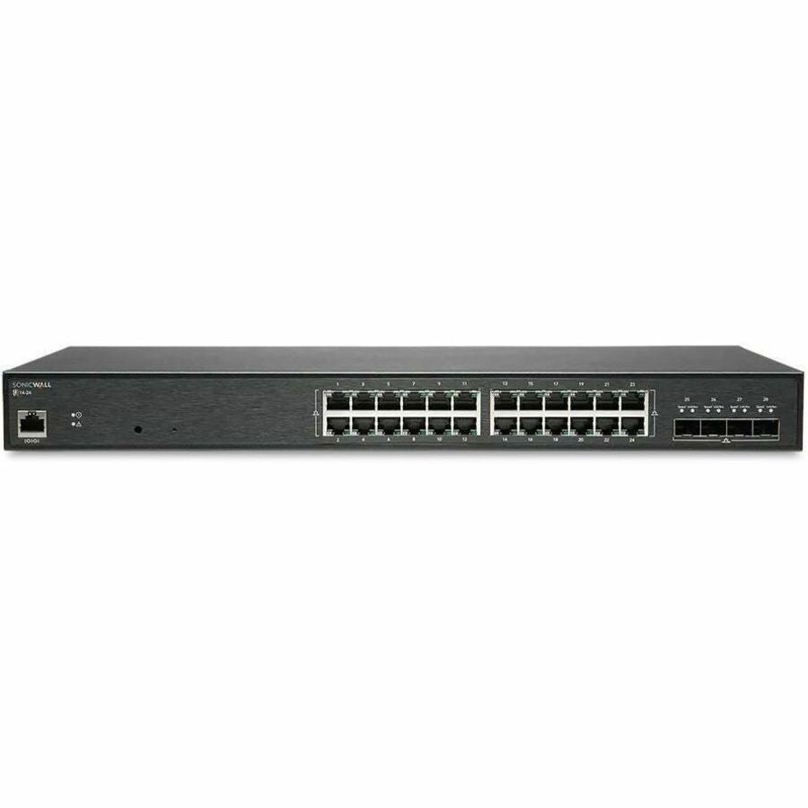 SonicWall SWITCH SWS14-24 WITH WIRELESS NETWORK MANAGEMENT ESSENTIAL AND SUPPORT 1YR