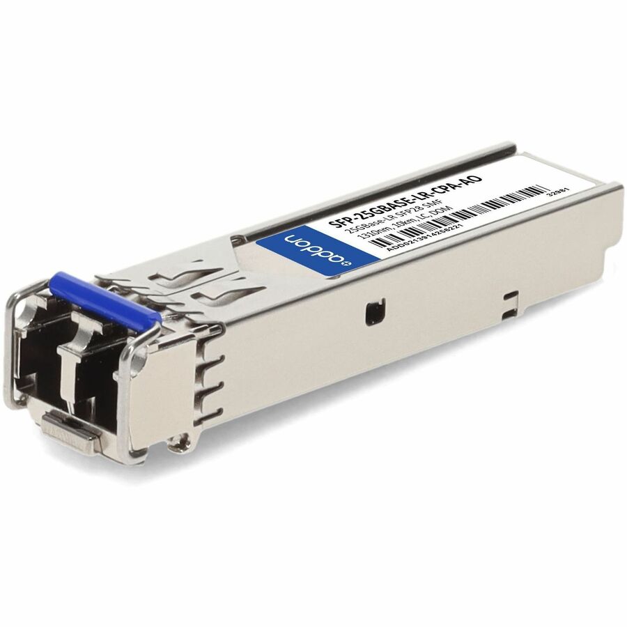 AddOn Cisco&reg; and Palo Alto Networks&reg; Compatible TAA Compliant 25GBase-LR SFP28 Transceiver (SMF, 1310nm, 10km, LC, DOM)