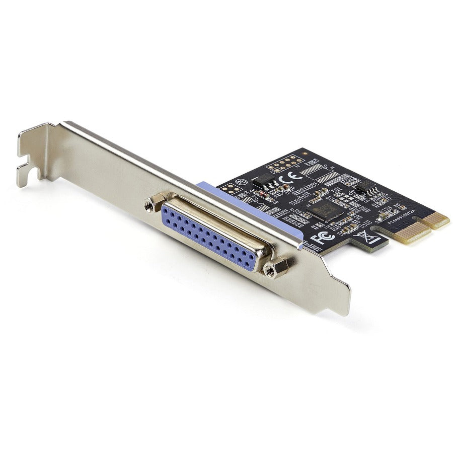 StarTech 1-Port Parallel PCIe Card, PCI Express to Parallel DB25 LPT Adapter Card, Desktop Expansion Controller for Printer, SPP/ECP
