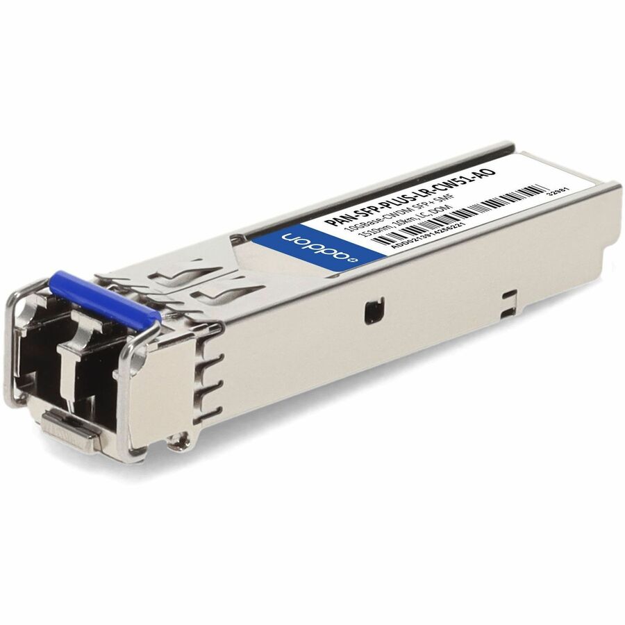 AddOn Palo Alto Networks&reg; PAN-SFP-PLUS-LR-CW51 Compatible TAA 10GBase-CWDM SFP+ Transceiver (SMF, 1510nm, 10km, LC, DOM)