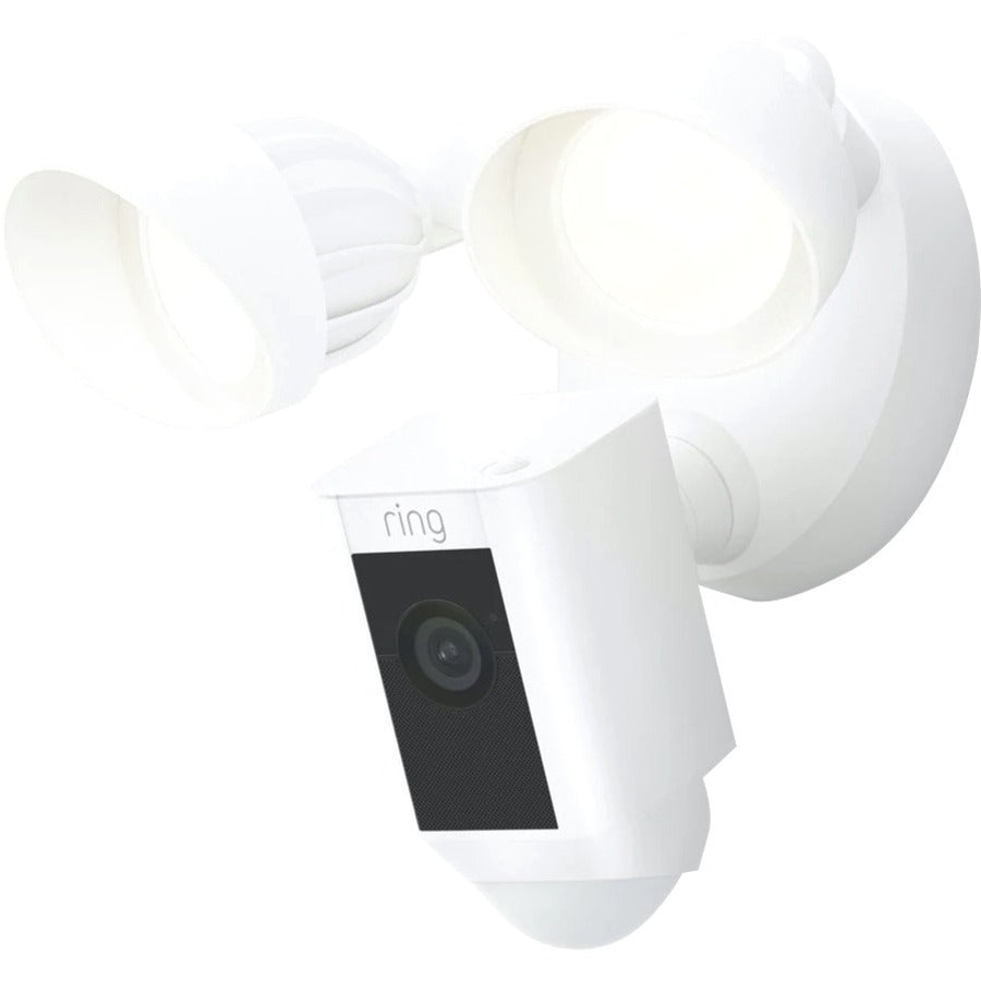 Ring Floodlight Cam 2 Megapixel Outdoor Full HD Network Camera - Color - Floodlight - White