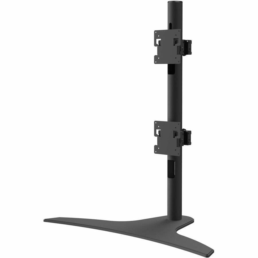 Peerless-AV&reg; 1x2 Freestanding Desktop Stand for 24" to 49" Ultra-Wide Curved Monitors