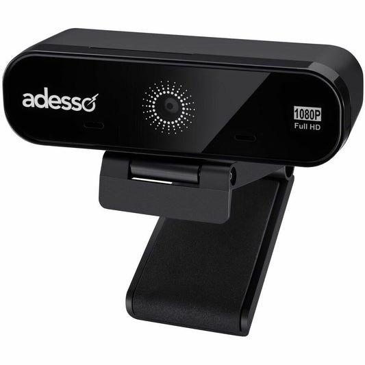 Adesso CyberTrack CyberTrack H8 Webcam - 2.1 Megapixel - 30 fps - Black - USB 2.0