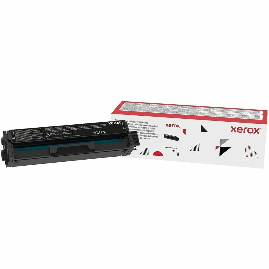 Xerox Genuine Xerox&reg; C230 Color Printer, C235 Color Multifunction Printer Black Standard capacity Toner Cartridge (1500 Pages) - 006R04383