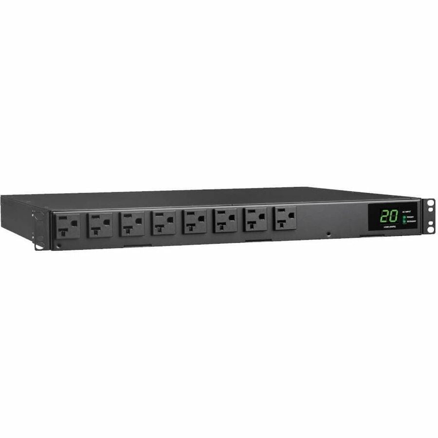 Tripp Lite by Eaton PDU 1.92kW 120V Single-Phase ATS/Local Metered PDU - 16 5-15/20R Outlets Dual L5-20P/5-20P Inputs 12 ft. Cords 1U TAA