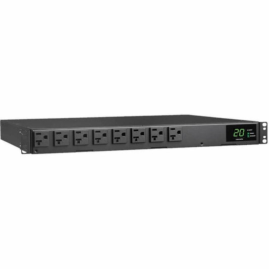 Tripp Lite by Eaton PDU 1.92kW 120V Single-Phase ATS/Local Metered PDU - 16 5-15/20R Outlets Dual L5-20P/5-20P Inputs 12 ft. Cords 1U TAA