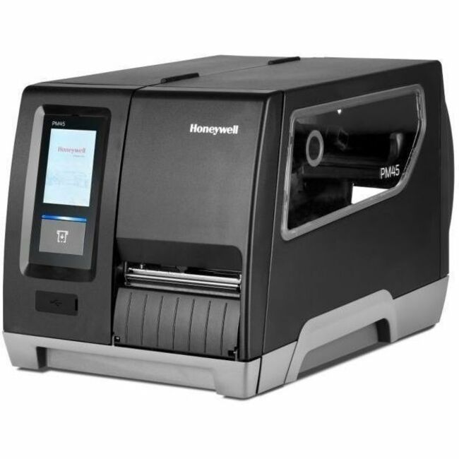 HONEYWELL, PM45A, FULL TOUCH DISPLAY, ETHERNET, FIXED HANGER, REWINDER + LABEL T
