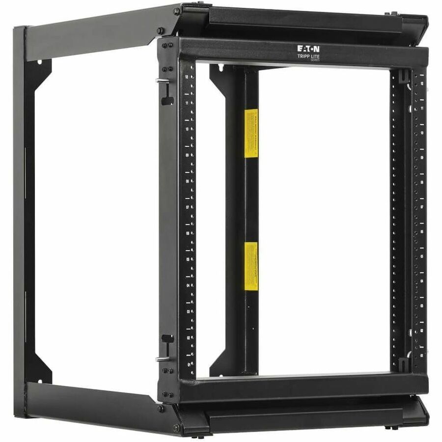 Tripp Lite by Eaton SmartRack 12U Wall-Mount 2-Post Open Frame Rack Hinged Front Heavy Duty