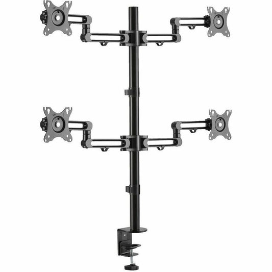Tripp Lite by Eaton TV Monitor Flex-Arm Desktop Clamp Quad-Monitor 13-27in Displays