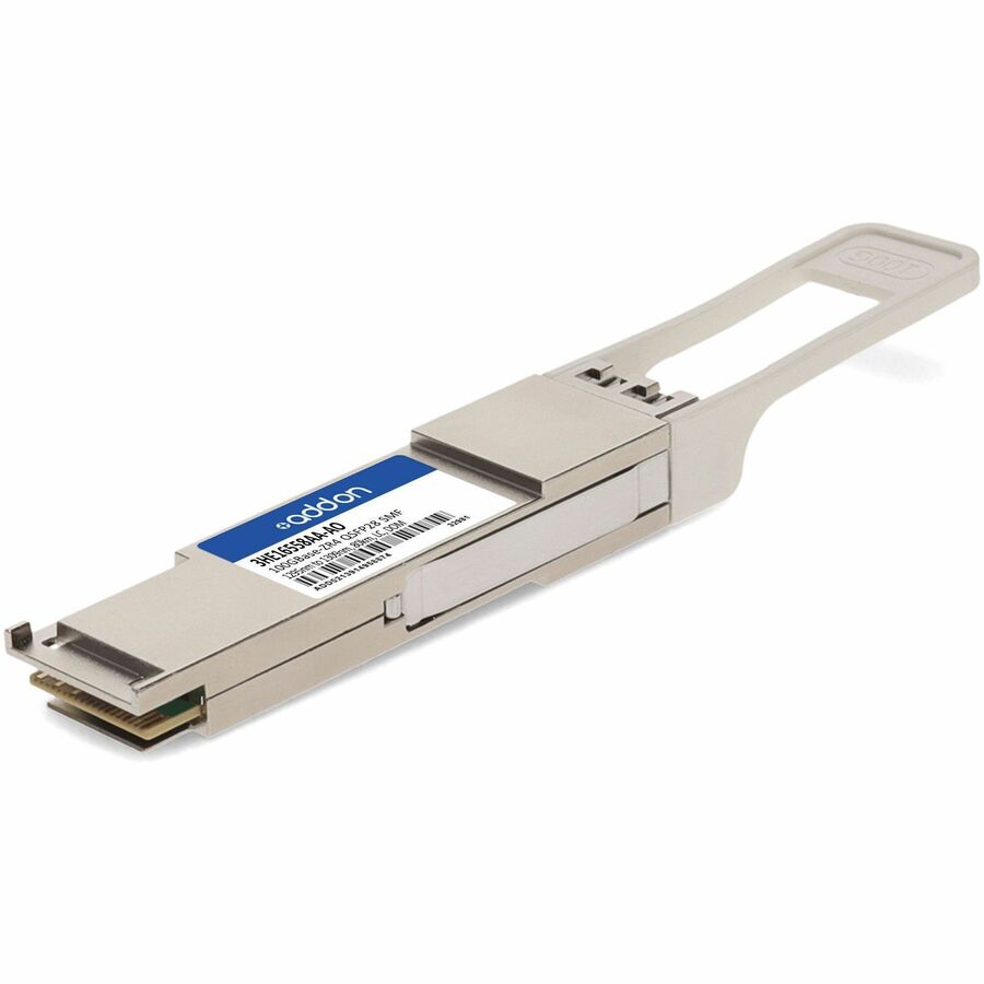 AddOn Alcatel-Lucent Nokia&reg; 3HE16558AA Compatible TAA 100GBase-ZR4 QSFP28 Transceiver (SMF, 1295nm to 1309nm, 80km, LC, DOM)