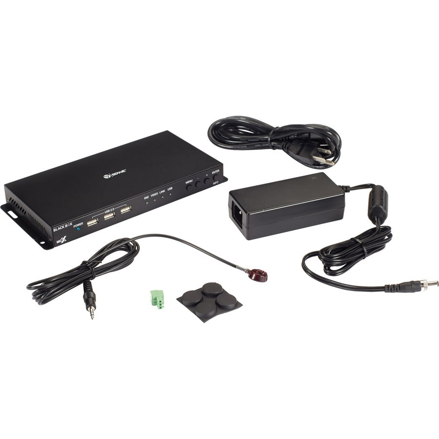 Black Box MCX Gen2 AV over IP Decoder - 4K60, Copper or Fiber