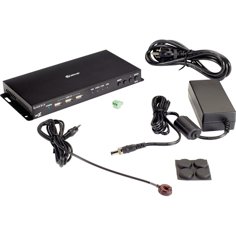 Black Box MCX Gen2 AV over IP Decoder - 4K60, Copper or Fiber