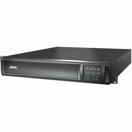 APC Smart-UPS X, Line Interactive, 1500VA, Rack/tower convertible 2U, 120V, 8x 5-15R NEMA, SmartConnect port, Extended runtime [TAA]