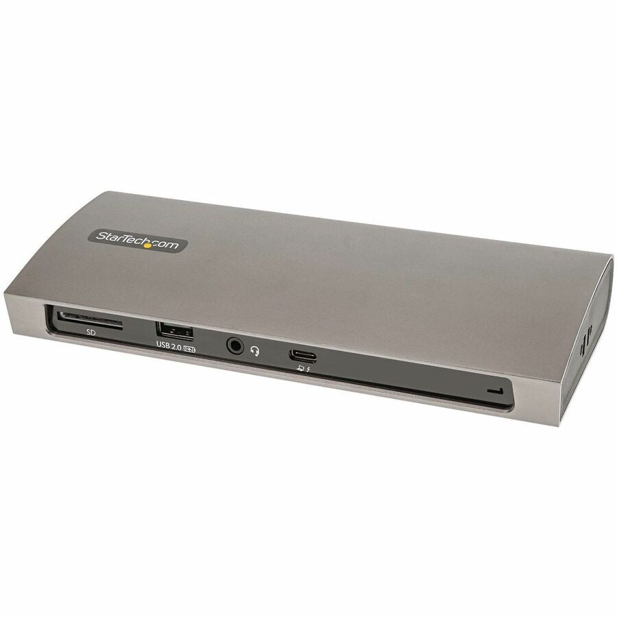 StarTech Thunderbolt 4 Dock, 96W Power Delivery, Single 8K / Dual Monitor 4K 60Hz, 3x TB4/USB4 ports, 4x USB-A, SD, GbE, 0.8m cable