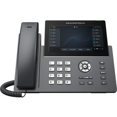 Grandstream GRP2670 IP Phone - Corded - Corded/Cordless - Bluetooth, Wi-Fi - 5 Multiple Conferencing - Wall Mountable, Desktop