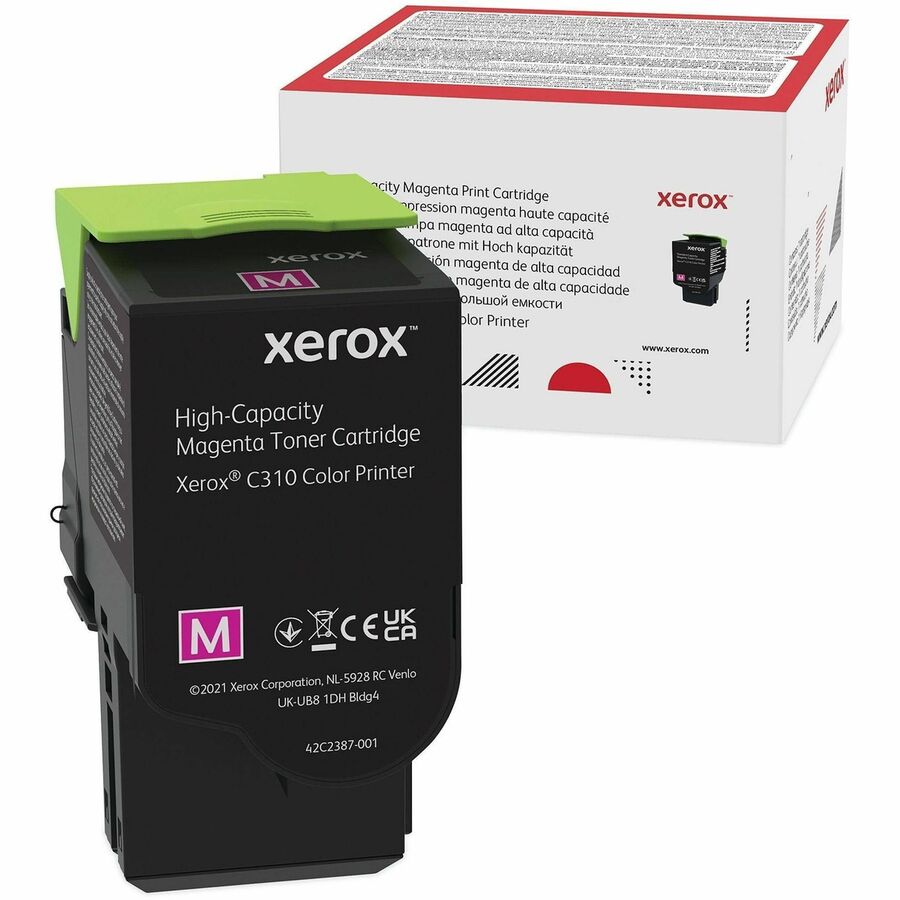 Xerox Genuine Xerox&reg; C310 Color Printer/ C315 Color Multifunction Printer Magenta High capacity Toner Cartridge (5500 Pages) - 006R04366