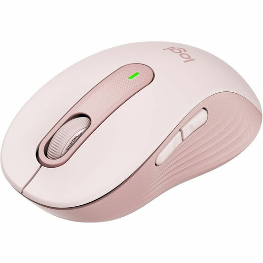 Logitech Signature M650 Wireless Mouse - For Small to Medium Sized Hands, 2-Year Battery, Silent Clicks, Rose