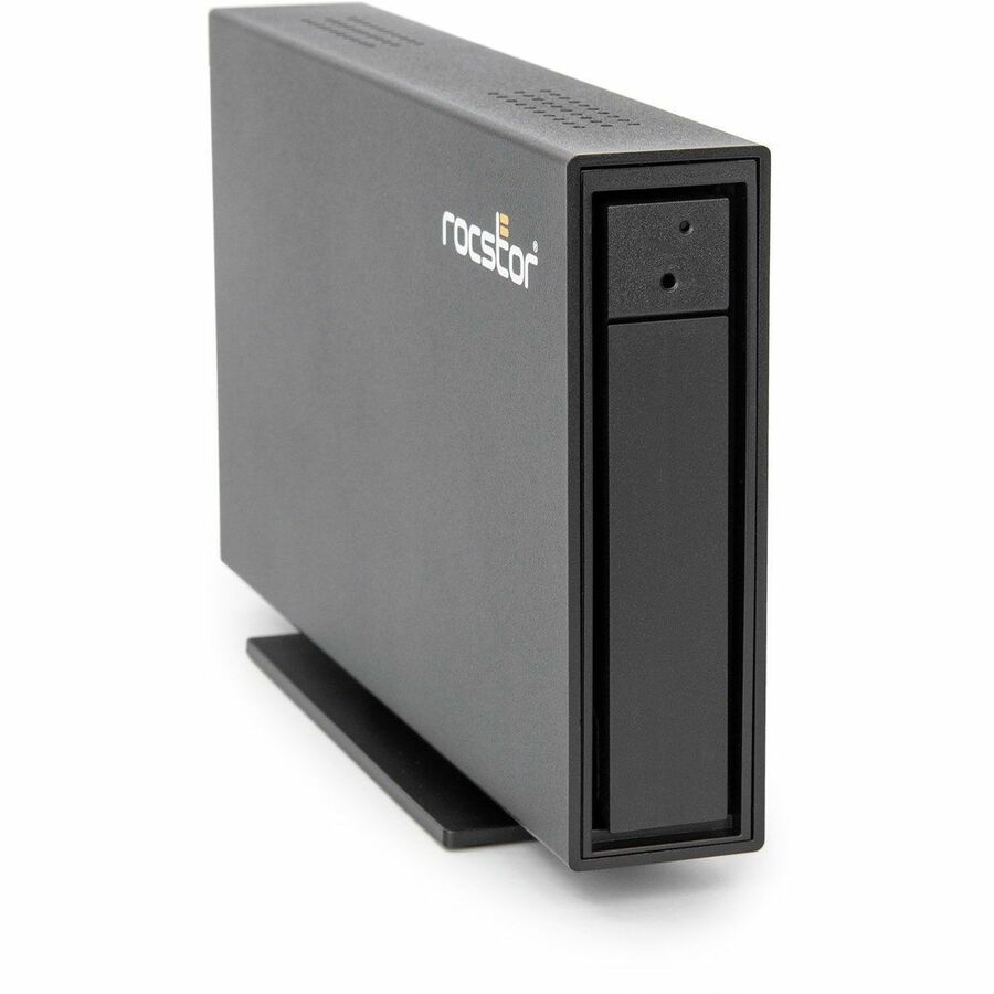 Rocstor Rocpro D91 4 TB Desktop Solid State Drive - External - Black - TAA Compliant