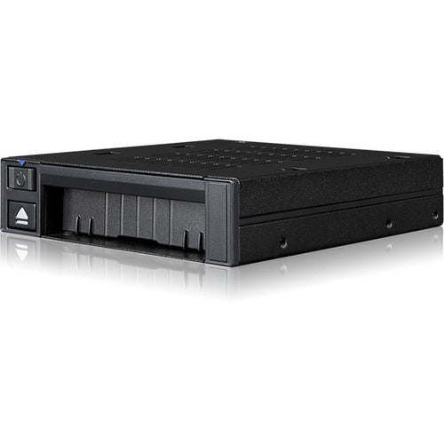 Icy Dock FlexiDOCK MB021VP-B Drive Enclosure for 3.5" U.2, PCI Express NVMe - SFF-8654 SlimSAS Host Interface Internal - Black