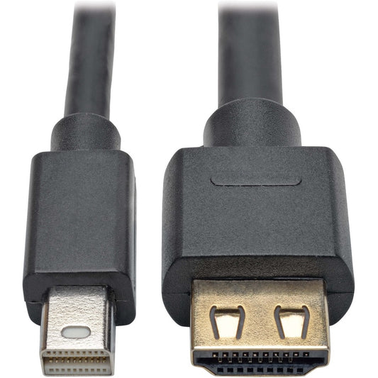 Tripp Lite by Eaton Mini DisplayPort 1.4 to HDMI Active Adapter Cable (M/M), 4K 60 Hz, 4:4:4, HDR, HDCP 2.2, 6 ft. (1.8 m)
