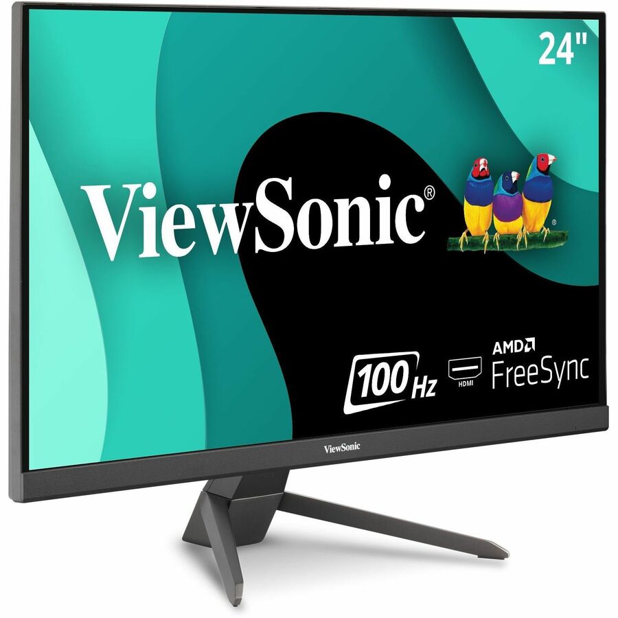 ViewSonic VX2267-MHD 22 Inch 1080p Monitor, 100Hz Refresh Rate with FreeSync for Ultimate Home Entertainment, Eye Care Technology, Ultra-Thin Bezels, HDMI, and DisplayPort Inputs