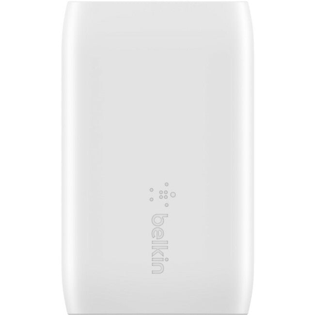 Belkin BoostCharge Dual Wall Charger with PPS (USB-C Cable with Lightning Connector included) - Power Adapter
