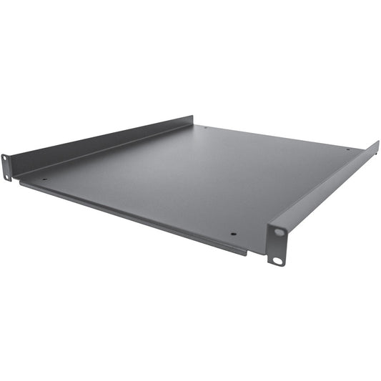 StarTech 1U Server Rack Cabinet Shelf - Fixed 20" Deep Cantilever Rackmount Tray for 19" Data/AV/Network Enclosure w/cage nuts, screws