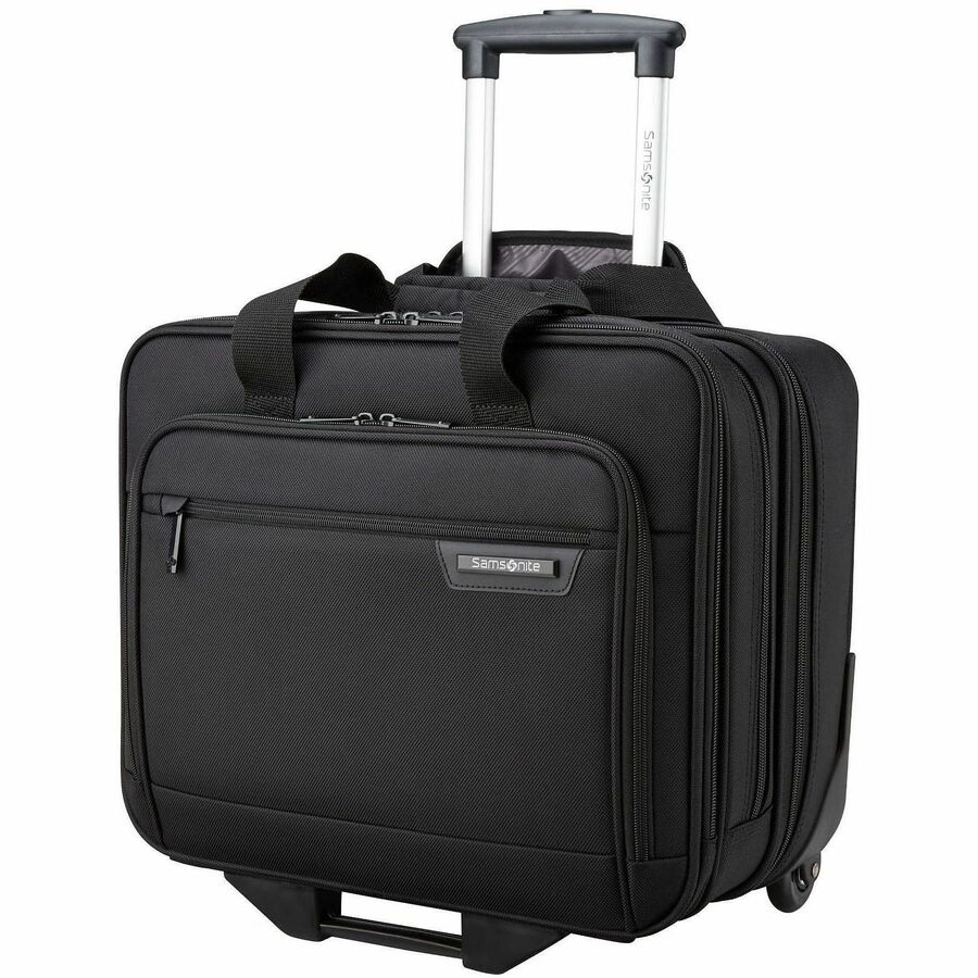 Samsonite Classic Business 2.0 Travel/Luggage Case (Briefcase) for 15.6" Travel, Notebook, Document, Accessories - Black