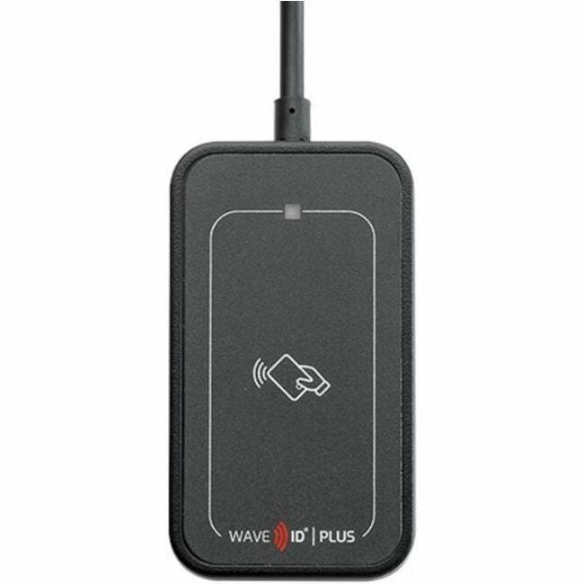 RF IDeas WAVE ID Plus Mini V3 Black USB Keystroke Reader