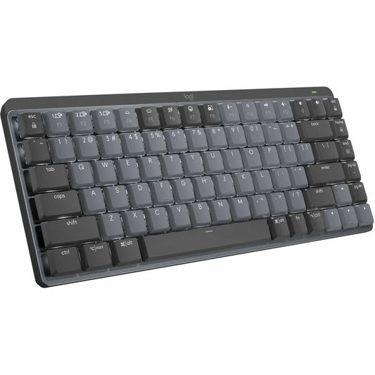 Logitech MX Mechanical Mini Wireless Illuminated Keyboard, Tactile Quiet Switches, Backlit, Bluetooth, USB-C