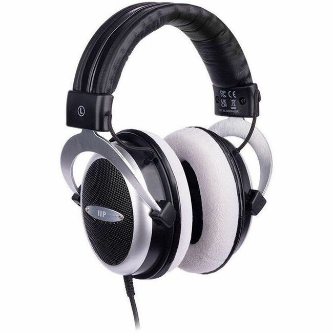 Monoprice Semi-Open Over Ear Wired Headphones