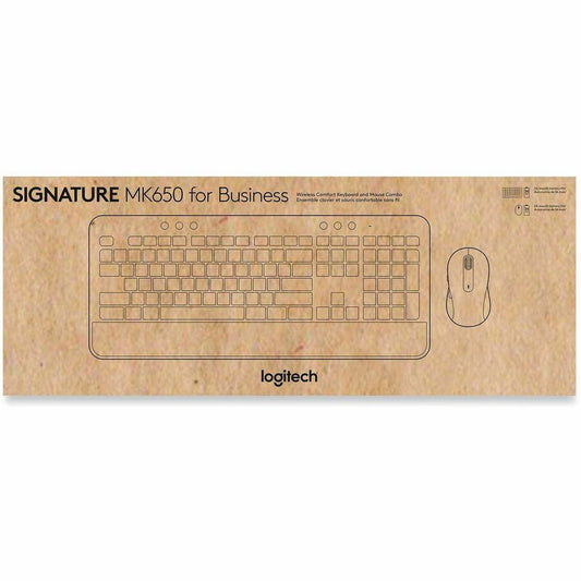 Logitech Signature MK650 Combo for Business Wireless Mouse and Keyboard Combo