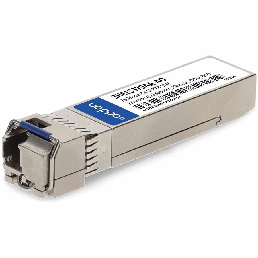 AddOn Alcatel-Lucent Nokia&reg; 3HE15379AA Compatible TAA 25GBase-BX SFP28 Transceiver (SMF, 1270nmTx/1330nmRx, 20km, LC, DOM, -40 to 85C)
