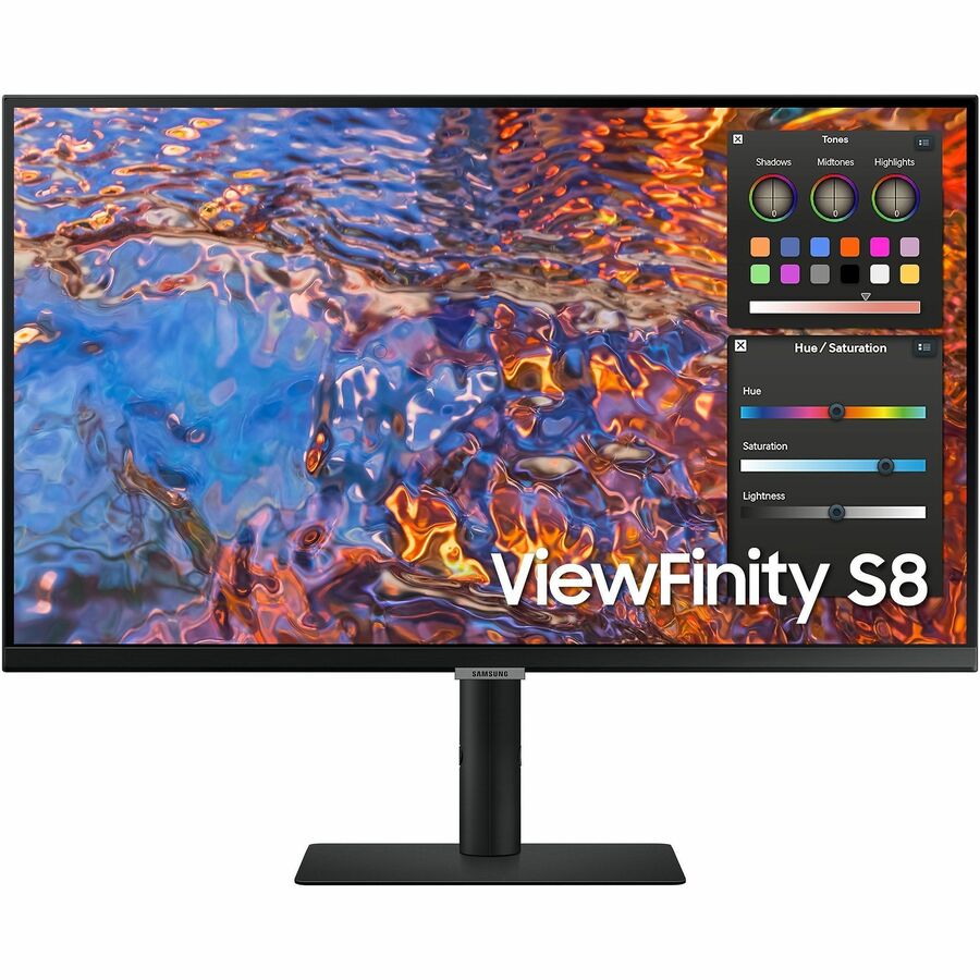 Samsung ViewFinity S32B804PXN 32" Class 4K UHD LCD Monitor - 16:9 - Black