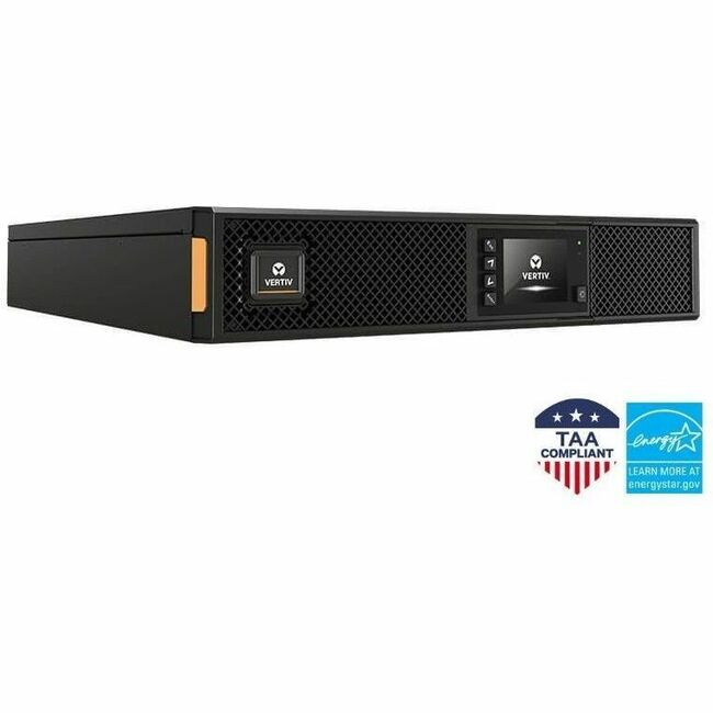 Vertiv Liebert GXT5 TAA UPS - 1000VA/1000W 120V Online 2U Rack/Tower UPS (GXT5-1000LVRT2UXLTAA)