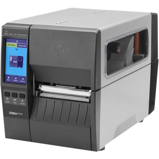 ZEBRA ZT231, 4, 300 DPI, TT, PEEL WITH LINER TAKEUP, US CORD, USB, SERIAL, ETHER