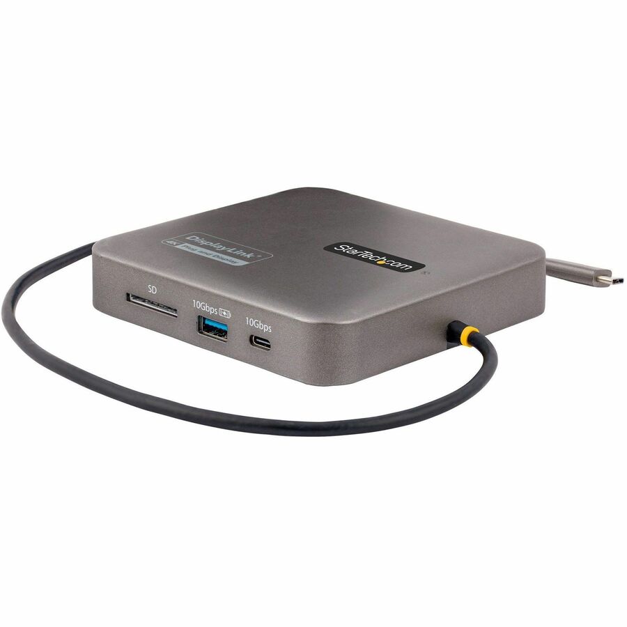 StarTech USB C Docking Station, Dual 4K 60Hz HDMI, compatible with MacBook Pro (M1/M2/M3/M4) and Windows, 10Gbps USB Hub, GbE, 100W PD