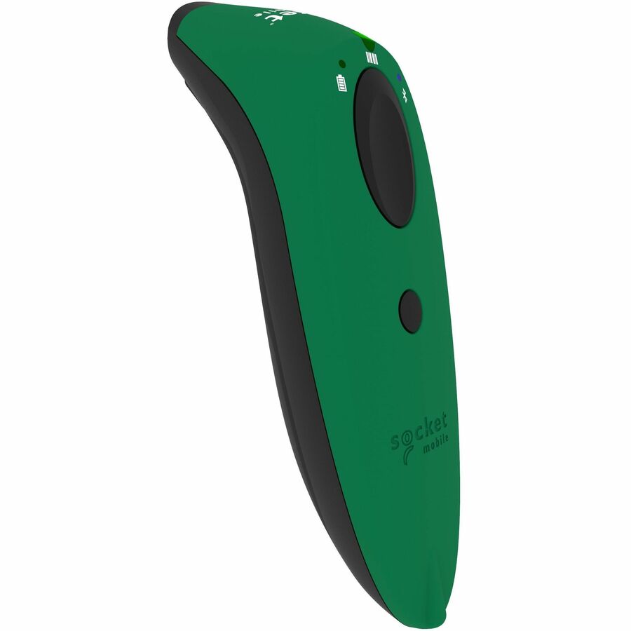 Socket Mobile SocketScan S720, Linear Barcode Plus QR Code Reader, Green & White Dock