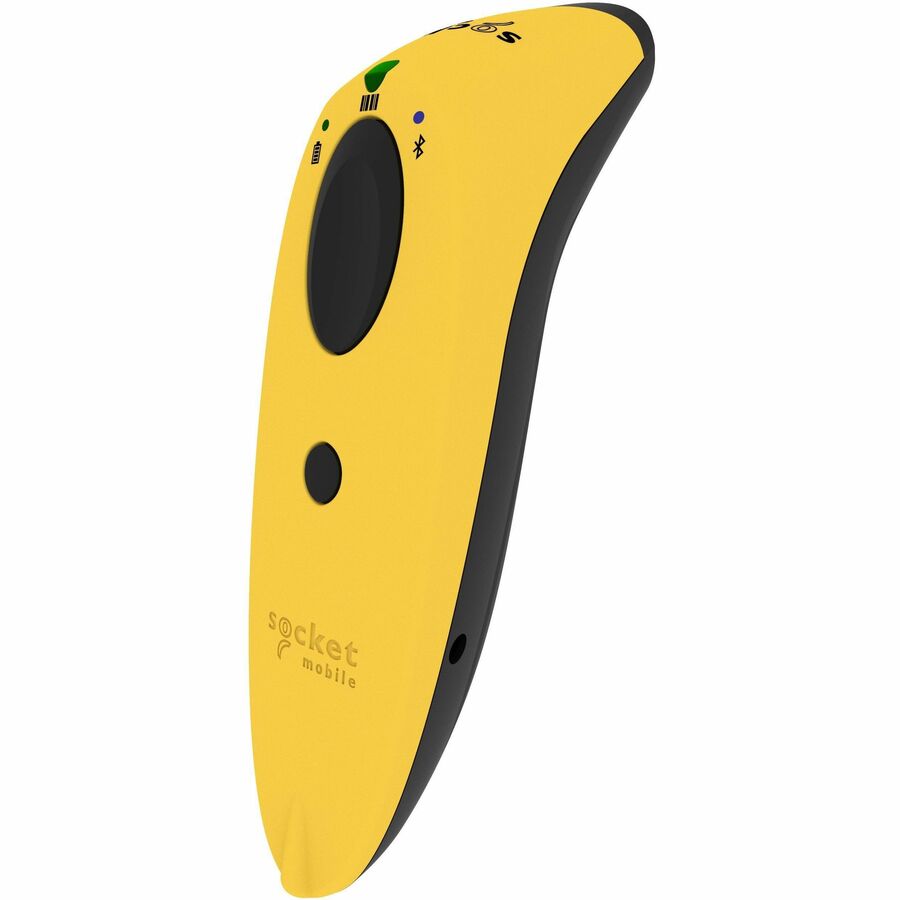 Socket Mobile SocketScan S720, Linear Barcode Plus QR Code Reader, Yellow & White Dock