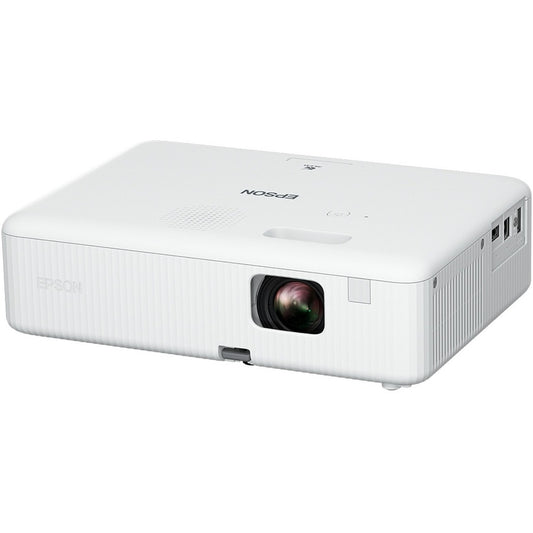 Epson CO-W01 3LCD Projector - 16:10 - Ceiling Mountable, Desktop