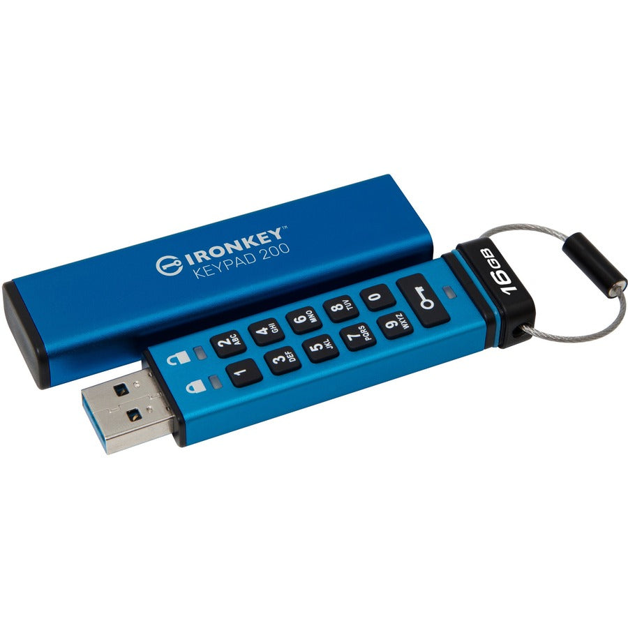 IronKey Keypad 200 16GB USB 3.2 (Gen 1) Type A Flash Drive